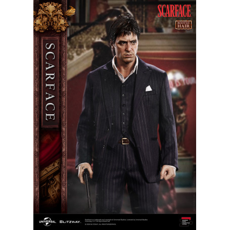 Blitzway Superb Scale Statue - Tony Montana Rooted Hair 1/4 - Scarface