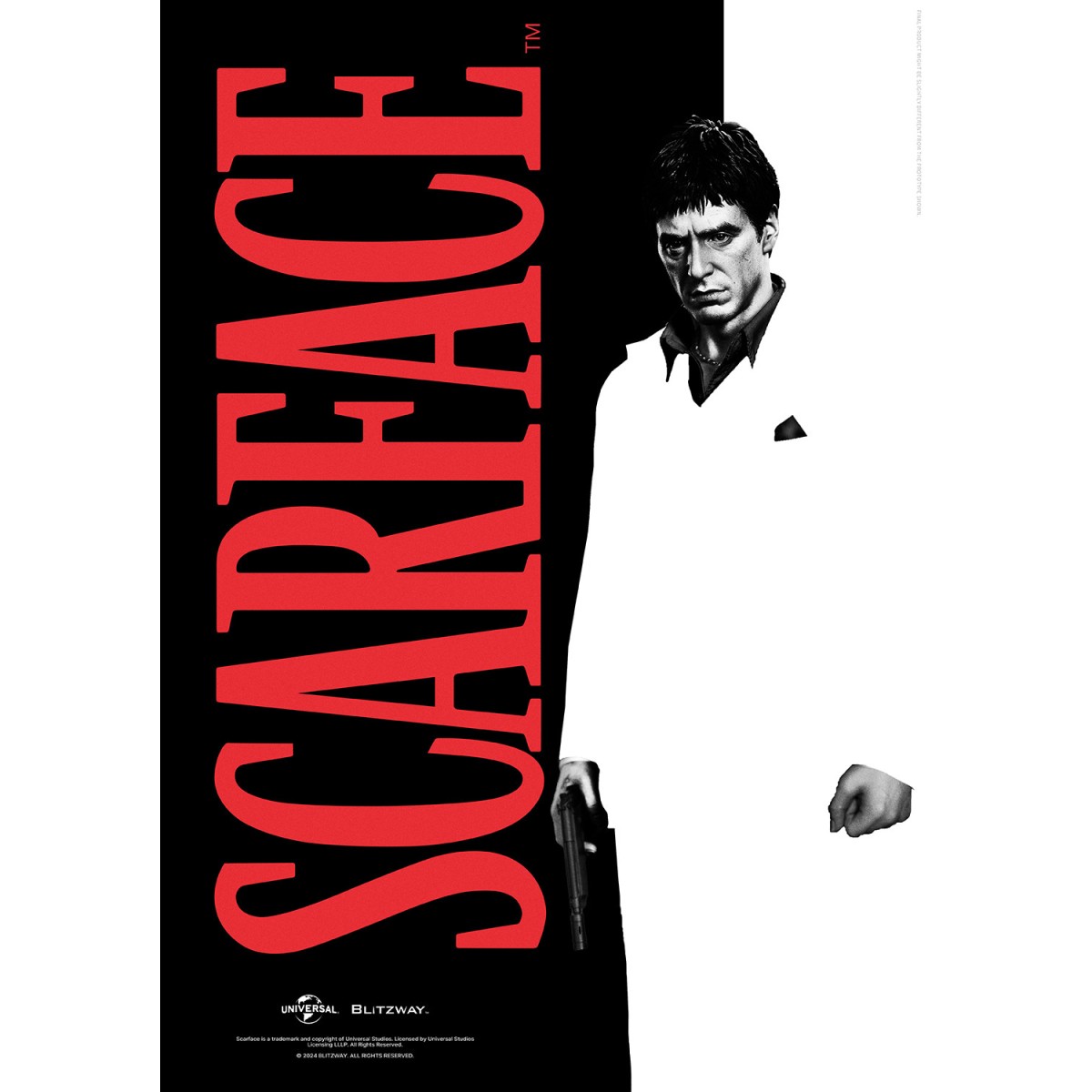 Blitzway Superb Scale Statue - Tony Montana 1/4 - Scarface