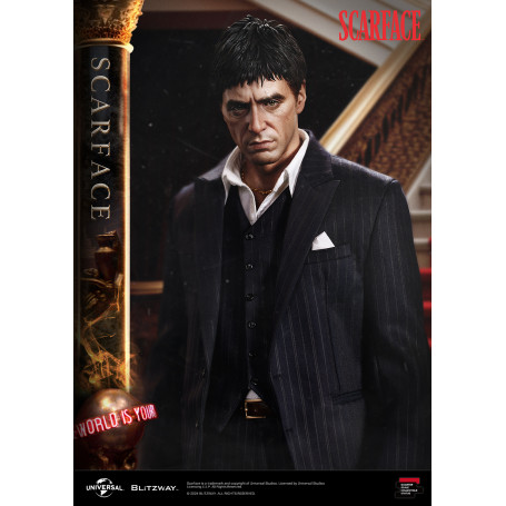 Blitzway Superb Scale Statue - Tony Montana 1/4 - Scarface