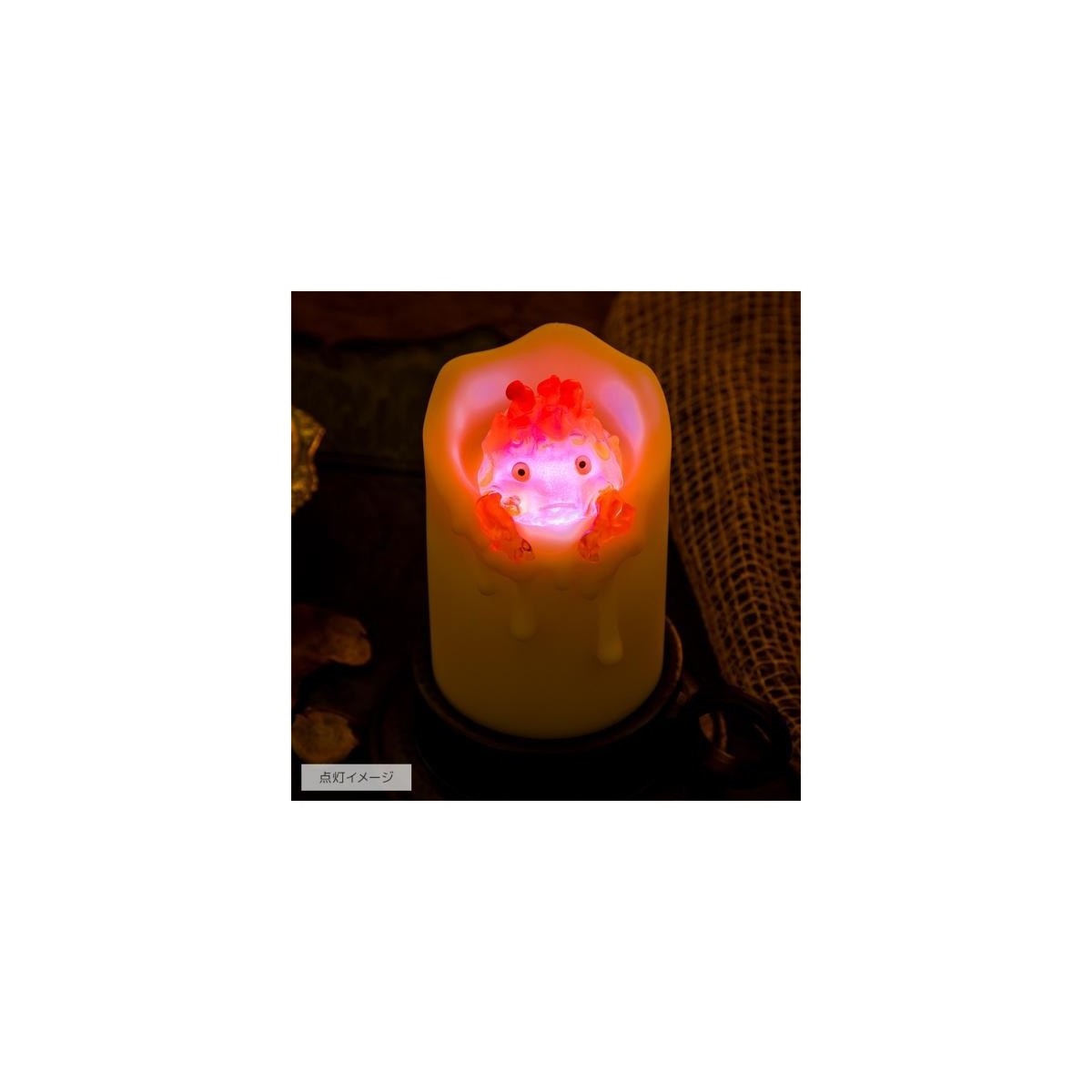 Benelic - Studio Ghibli Le Château Ambulant - Illuminated Calcifer & Candle