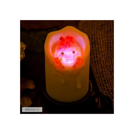 Benelic - Studio Ghibli Le Château Ambulant - Illuminated Calcifer & Candle
