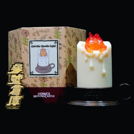 Benelic - Studio Ghibli Le Château Ambulant - Illuminated Calcifer & Candle