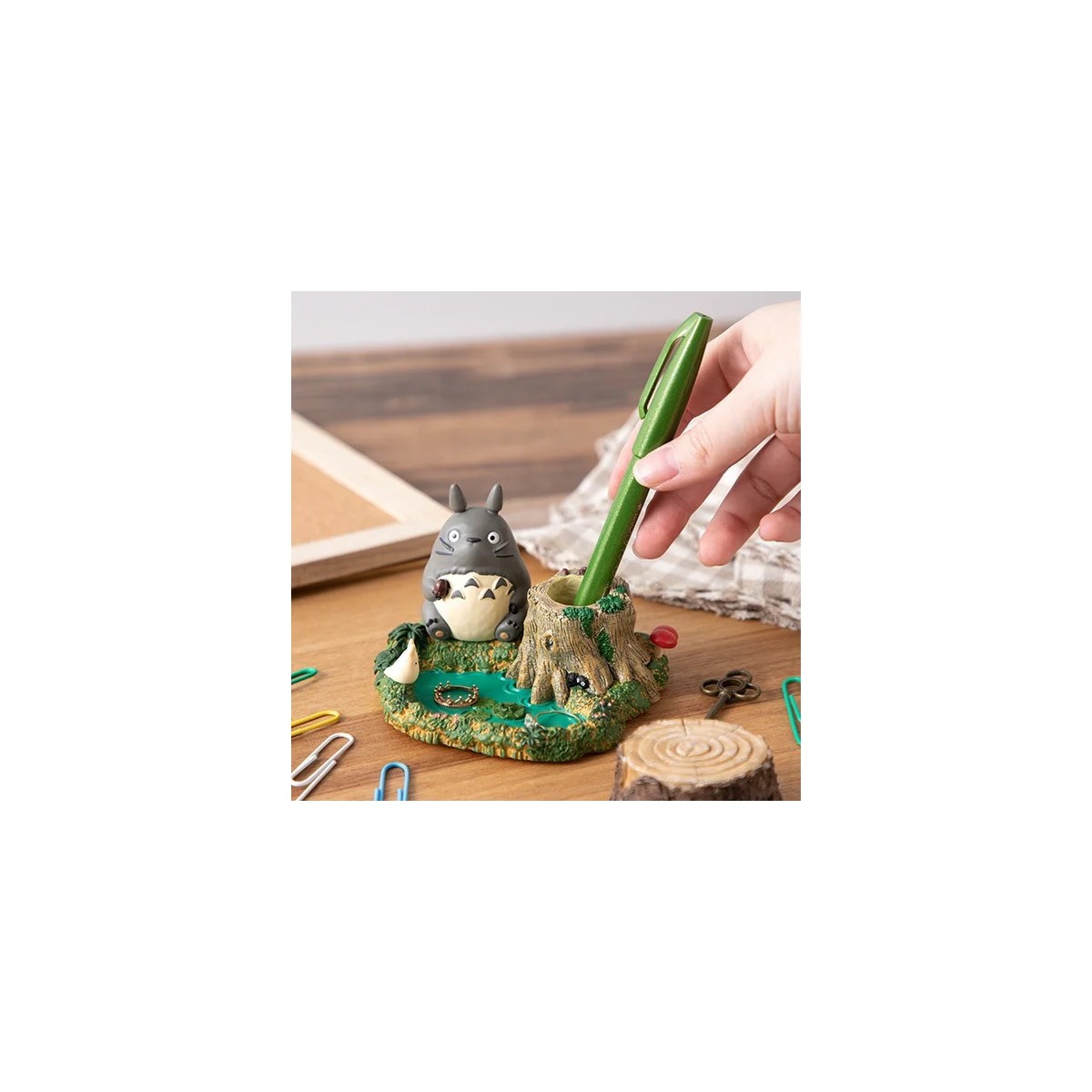 Ensky - Totoro pencil pot by the pond - My Neighbor Totoro - Maison Ghibli