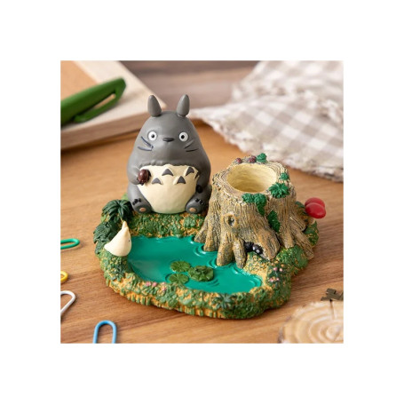Ensky - Totoro pencil pot by the pond - My Neighbor Totoro - Maison Ghibli