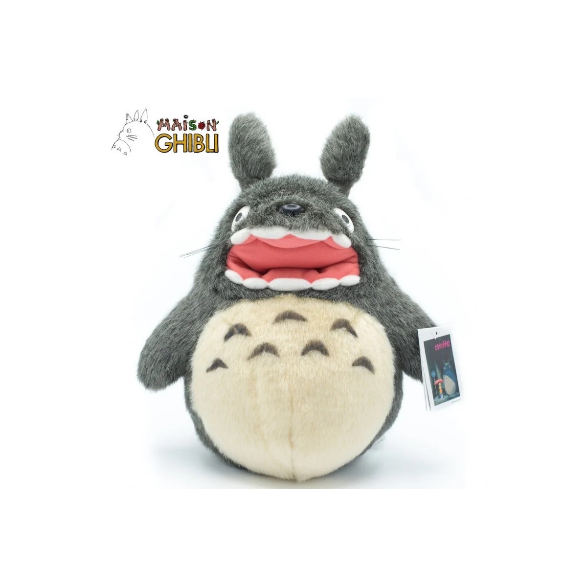 Maison Ghibli Totoro Roaring Plush M - My Neighbor Totoro
