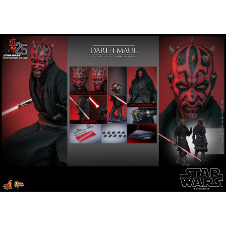 Hot Toys Star Wars The Phantom Menace - Darth Maul 2.0 Collector Edition MMS 1/6