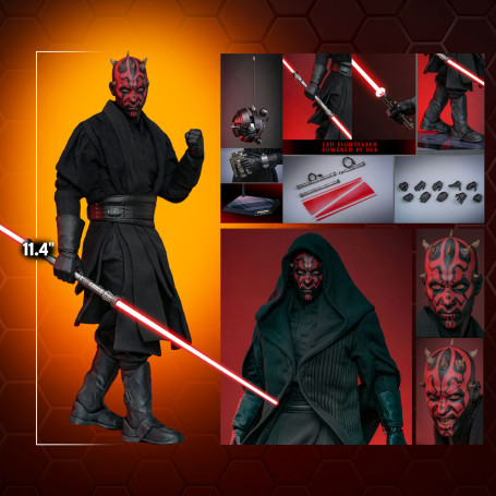 Hot Toys Star Wars The Phantom Menace - Darth Maul 2.0 Collector Edition MMS 1/6