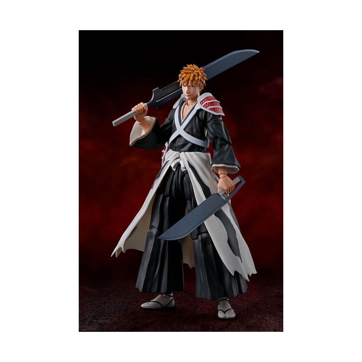 Tamashii Bandai - ICHIGO KUROSAKI Dual Zangetsu - BLEACH 1000 YEAR BLOOD WAR - SH Figuarts SHF