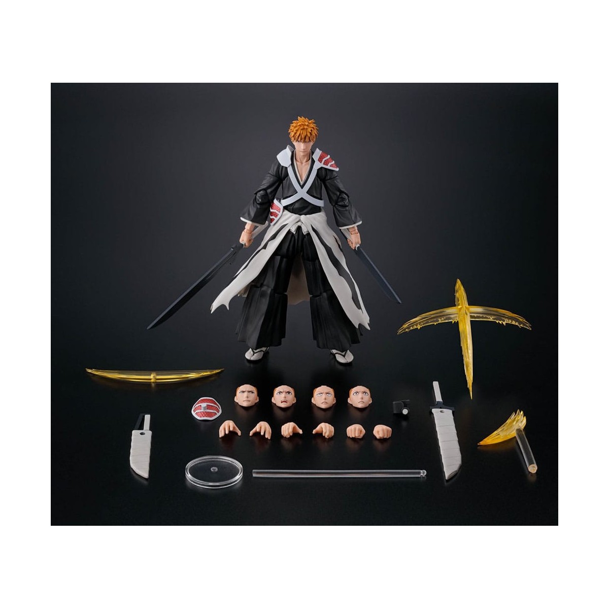 Tamashii Bandai - ICHIGO KUROSAKI Dual Zangetsu - BLEACH 1000 YEAR BLOOD WAR - SH Figuarts SHF