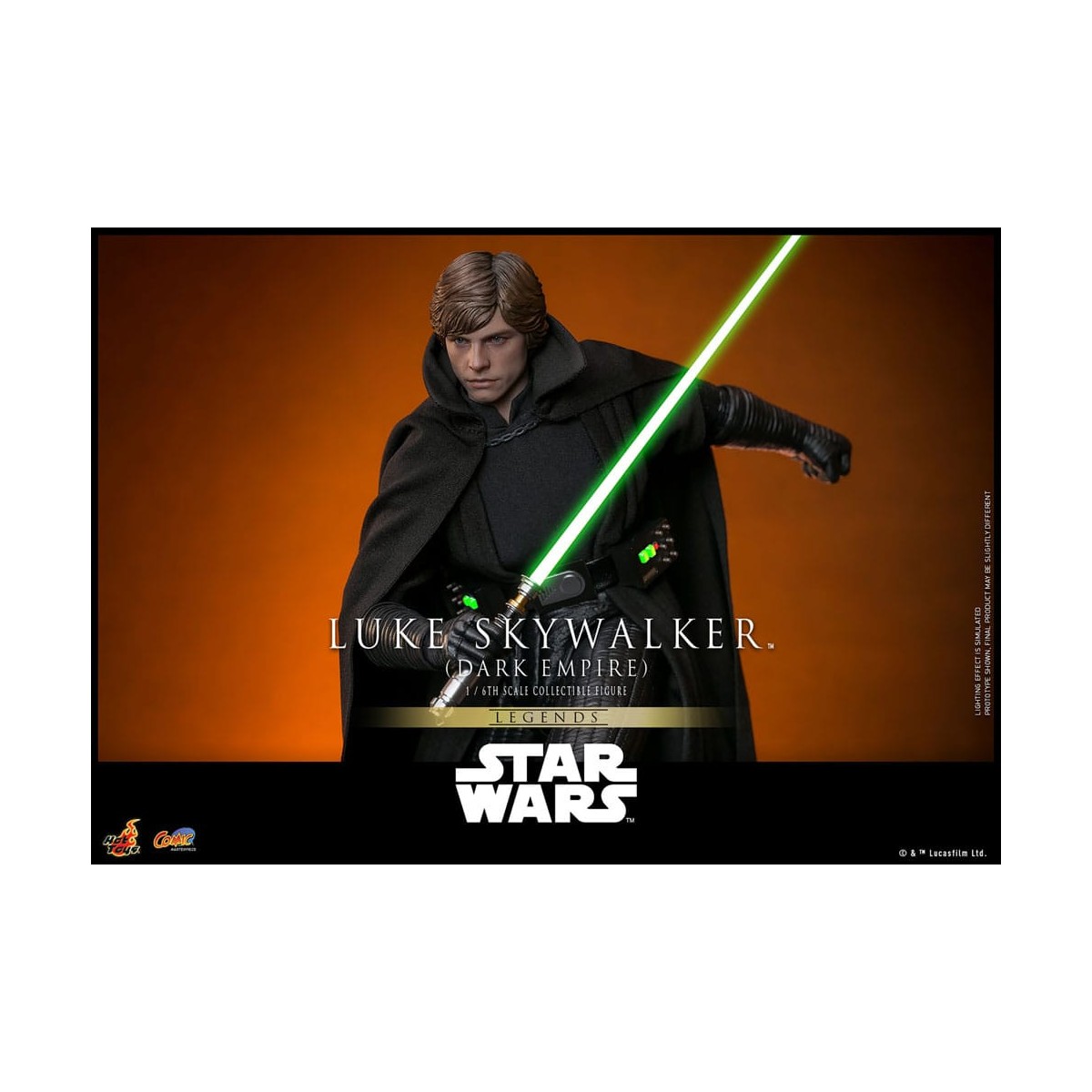Hot Toys Star Wars - Dark Empire Luke Skywalker - Comic Masterpiece 1/6