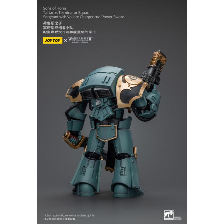 JoyToy - Sons of Horus - Tartaros Terminator Squad Sergeant With Volkite Charger And Power Sword 1/18