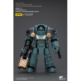 JoyToy - Sons of Horus - Tartaros Terminator Squad With Heavy Flamer And Chainfist 1/18 - WH40K