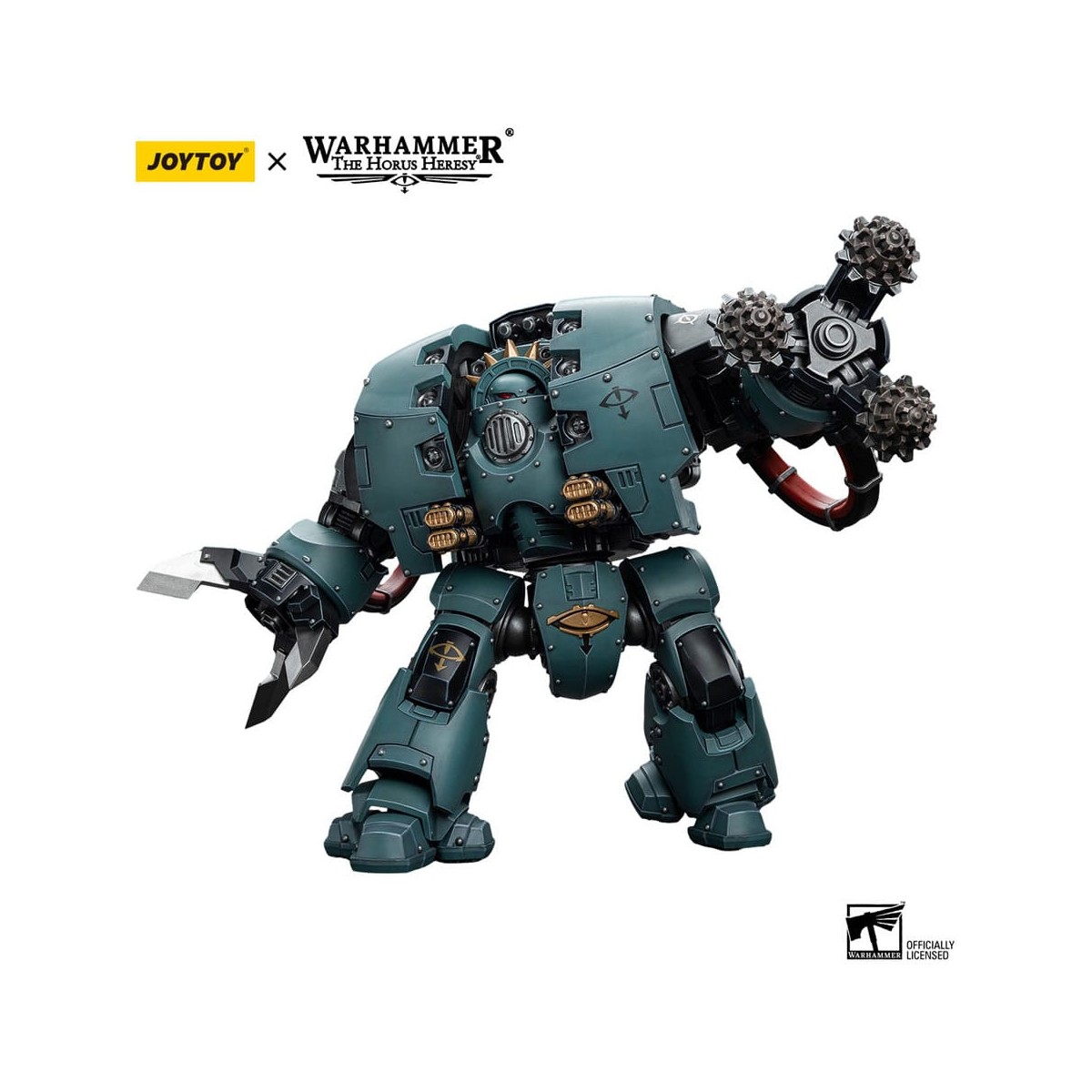 JoyToy Space Marines- Sons of Horus - Leviathan Dreadnought with Siege Drills 1/18 - Warhammer 40K
