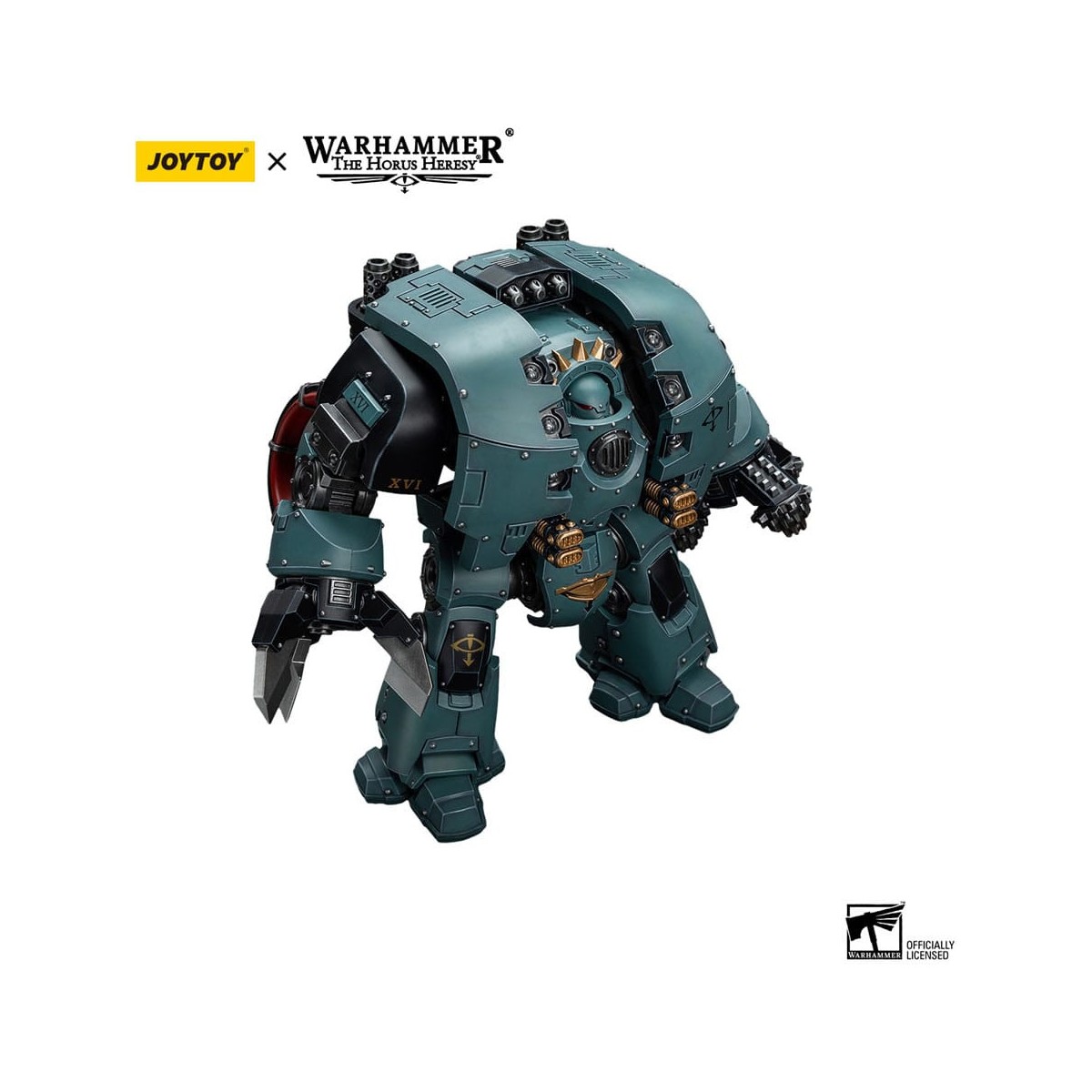 JoyToy Space Marines- Sons of Horus - Leviathan Dreadnought with Siege Drills 1/18 - Warhammer 40K