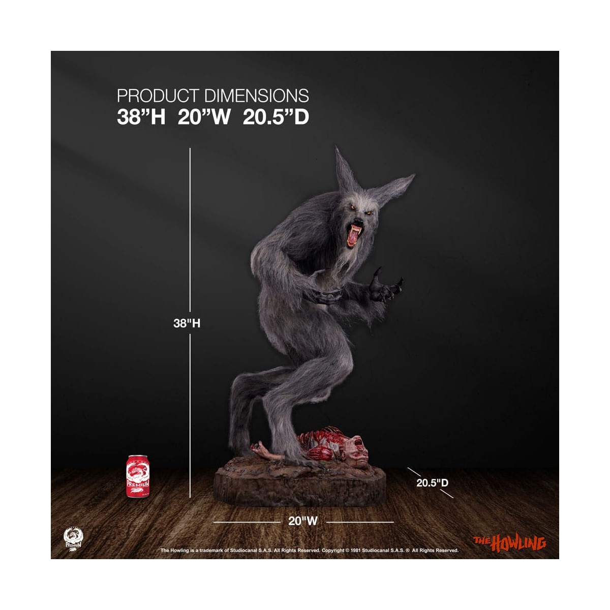 Premium Collectibles Studio PCS - THE HOWLING Epic Series 1/3 - Howling