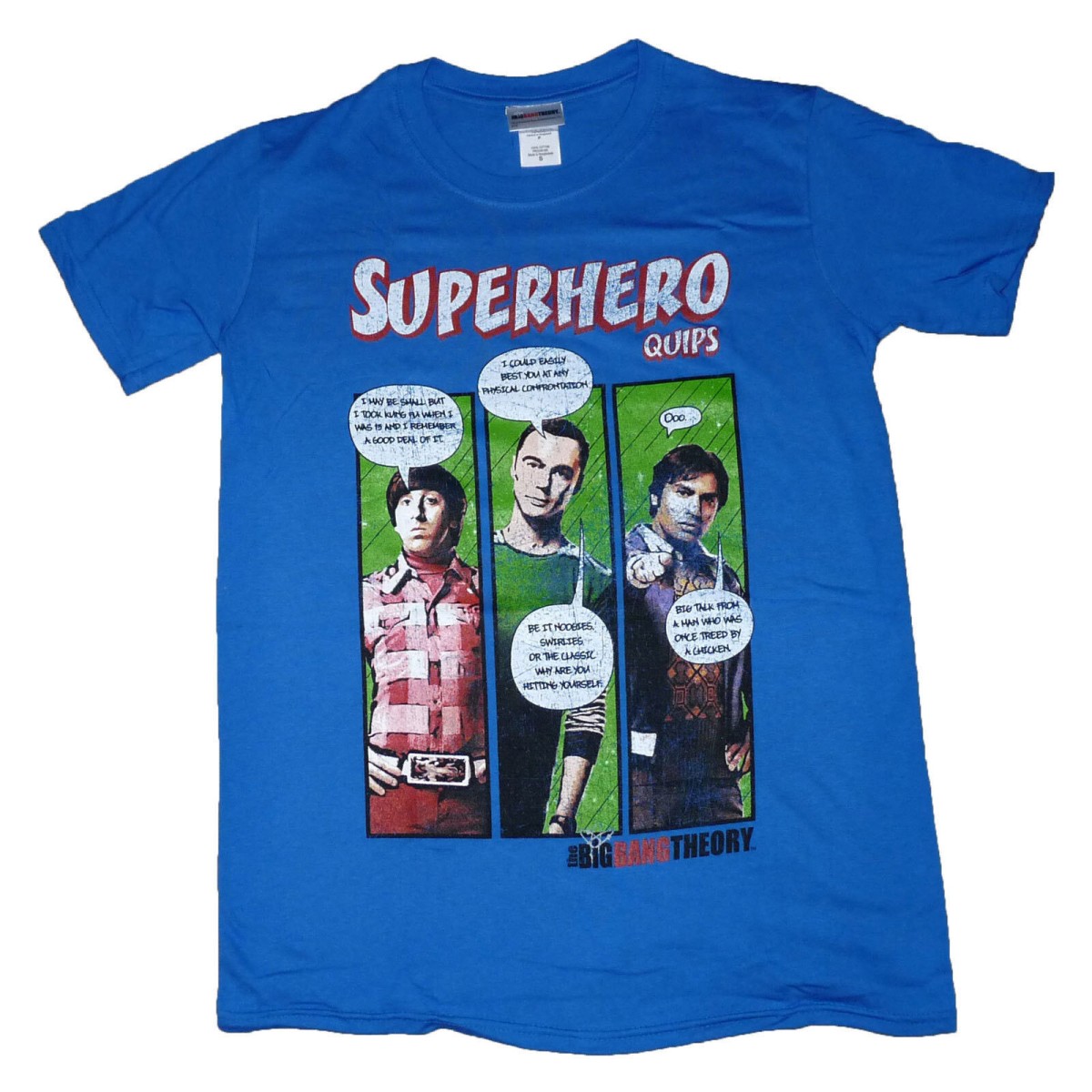 T-Shirt The Big Bang Theory Superhero / XXL