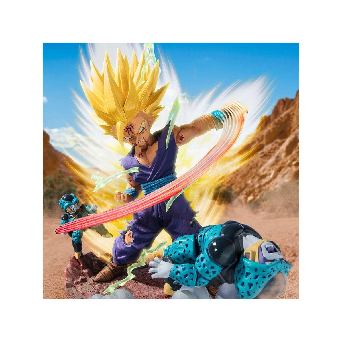Bandai Dragon Ball Z Figuarts Zero Extra Battle - Super Saiyan 2 Son Gohan - Anger Exploding Into Power