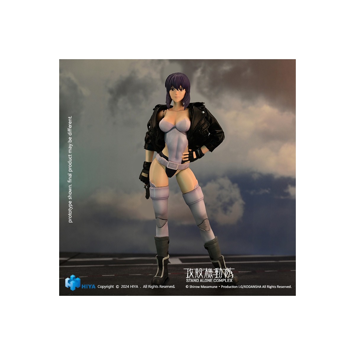 HIYA TOYS - Exquisite Super Series - MOTOKO KUSANAGI 1/12 - GITS Stand Alone Complex