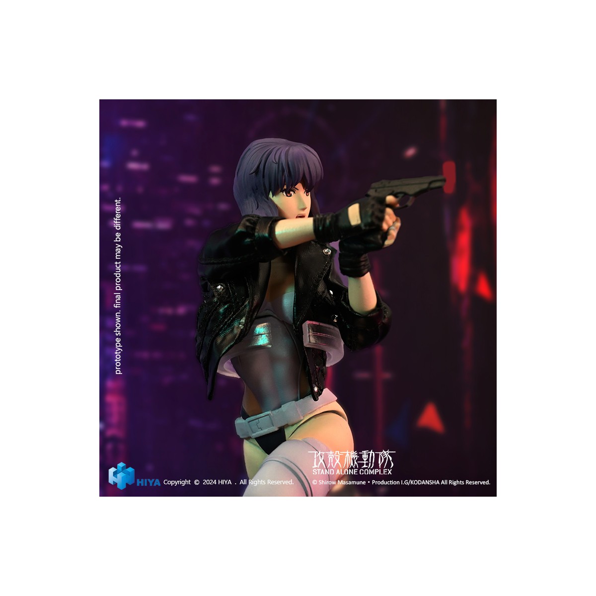 HIYA TOYS - Exquisite Super Series - MOTOKO KUSANAGI 1/12 - GITS Stand Alone Complex