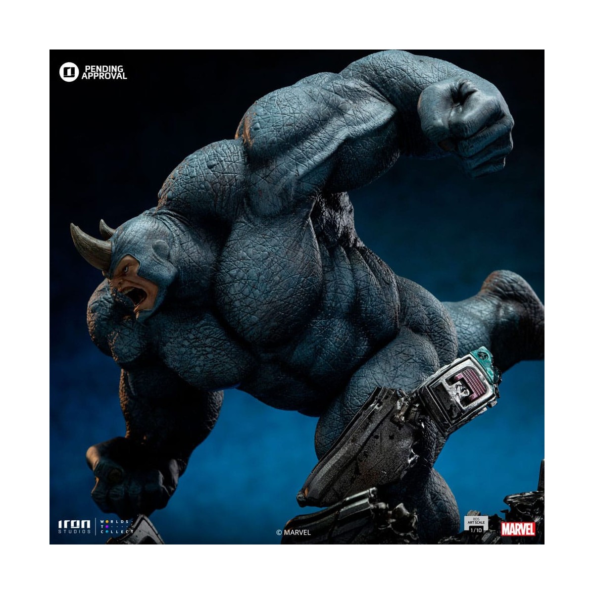 Iron Studios Marvel Spider-Man Vs Villains - Rhino BDS Art Scale 1/10
