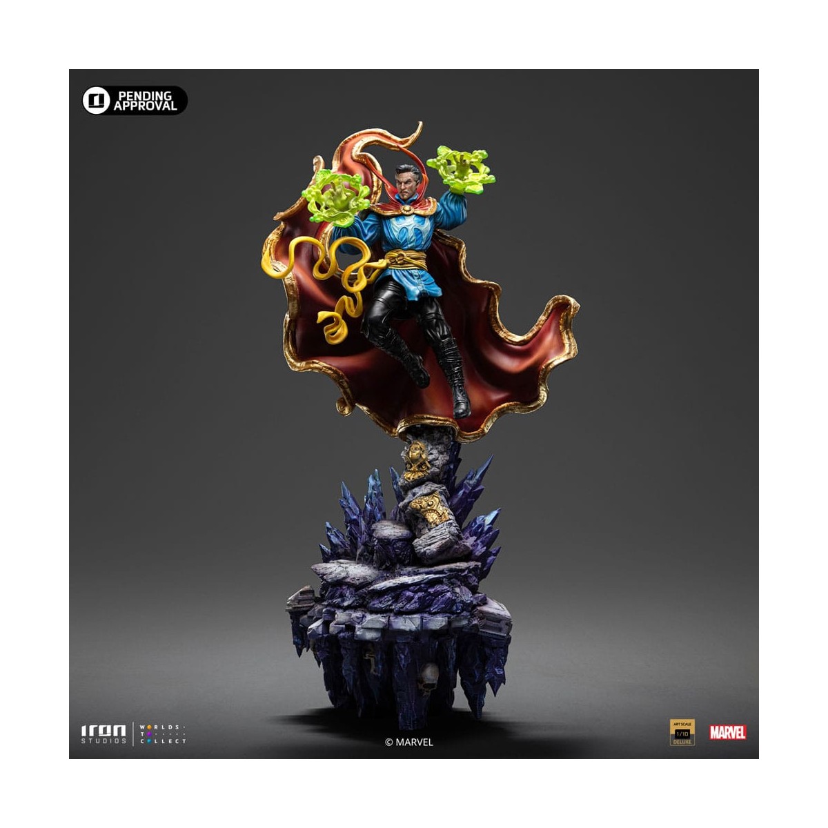 Iron Studios Marvel - Doctor Strange 1/10 Deluxe Art Scale - Infinity Gauntlet Diorama