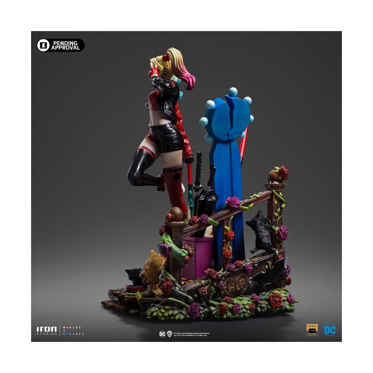 Iron Studios DC Comics - Harley Quinn (Gotham City Sirens) Deluxe Arts Scale 1/10