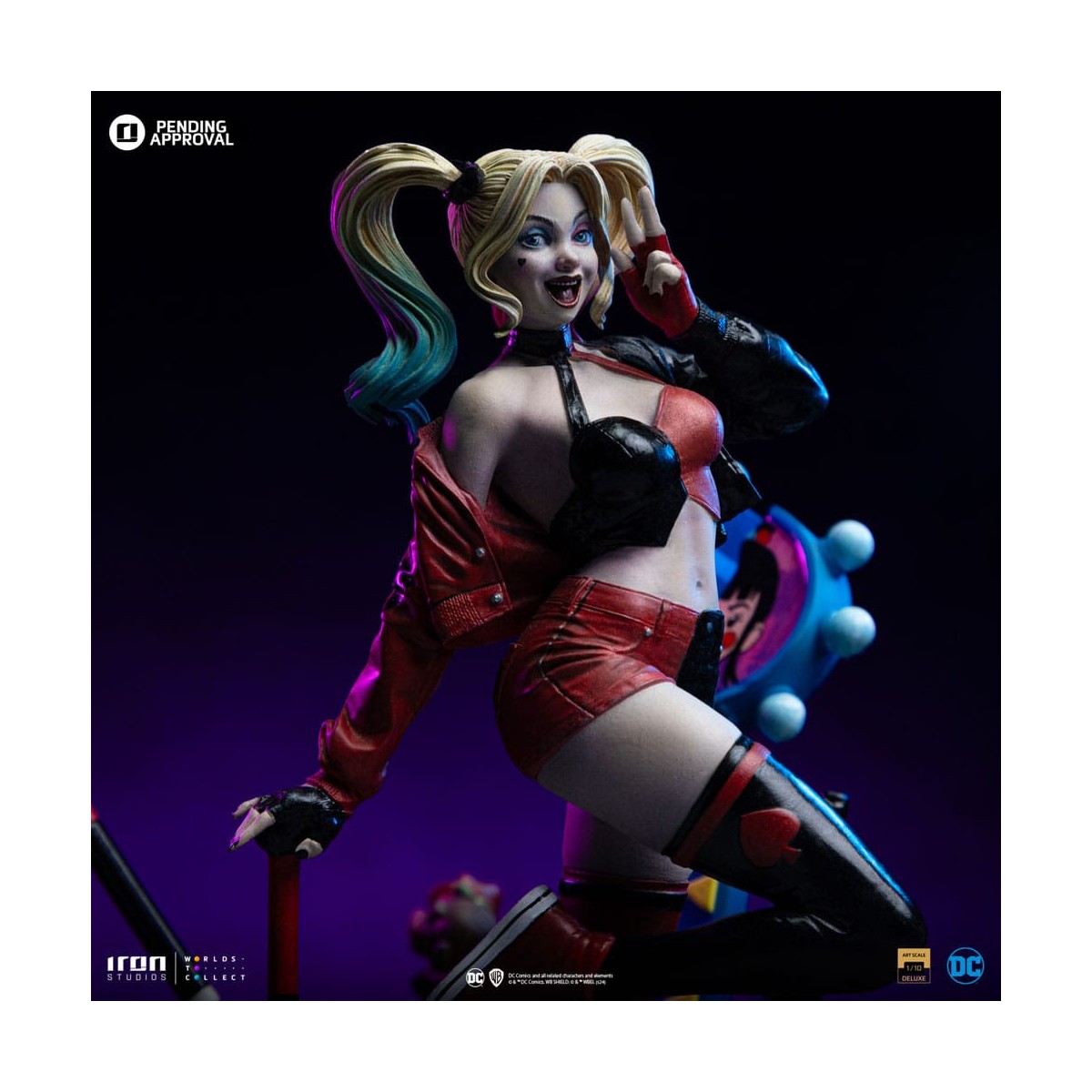 Iron Studios DC Comics - Harley Quinn (Gotham City Sirens) Deluxe Arts Scale 1/10