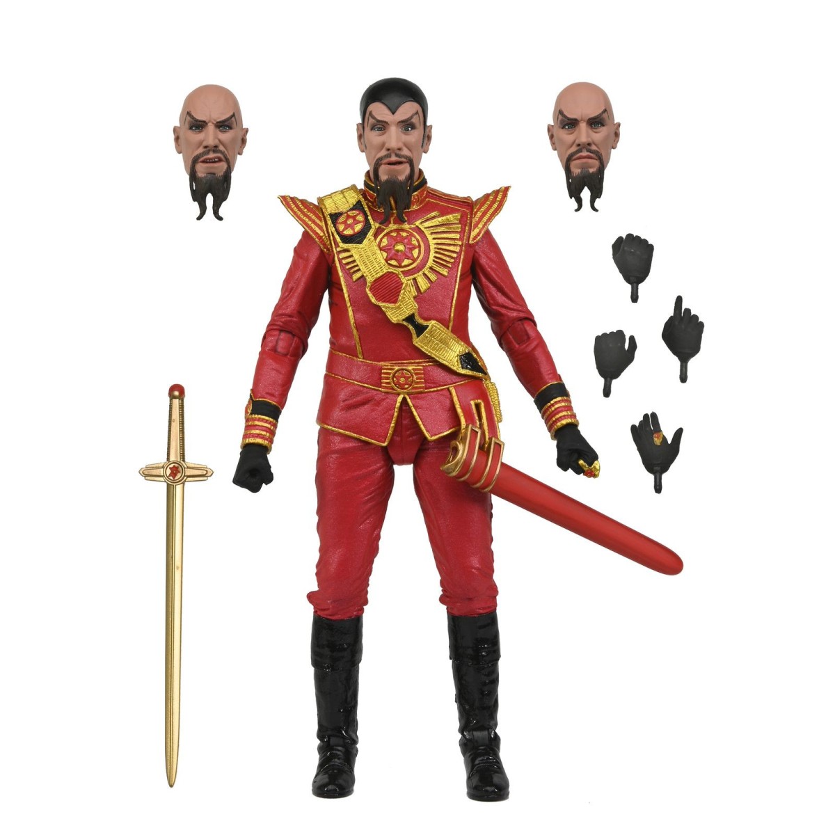 Neca - ULTIMATE MING (RED MILITARY OUTFIT) - Flash Gordon (1980)