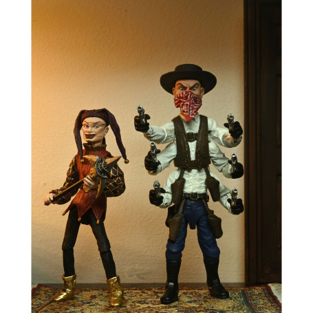 Neca - Puppet Master - pack 2 Ultimate Six Shooter & Jester figures