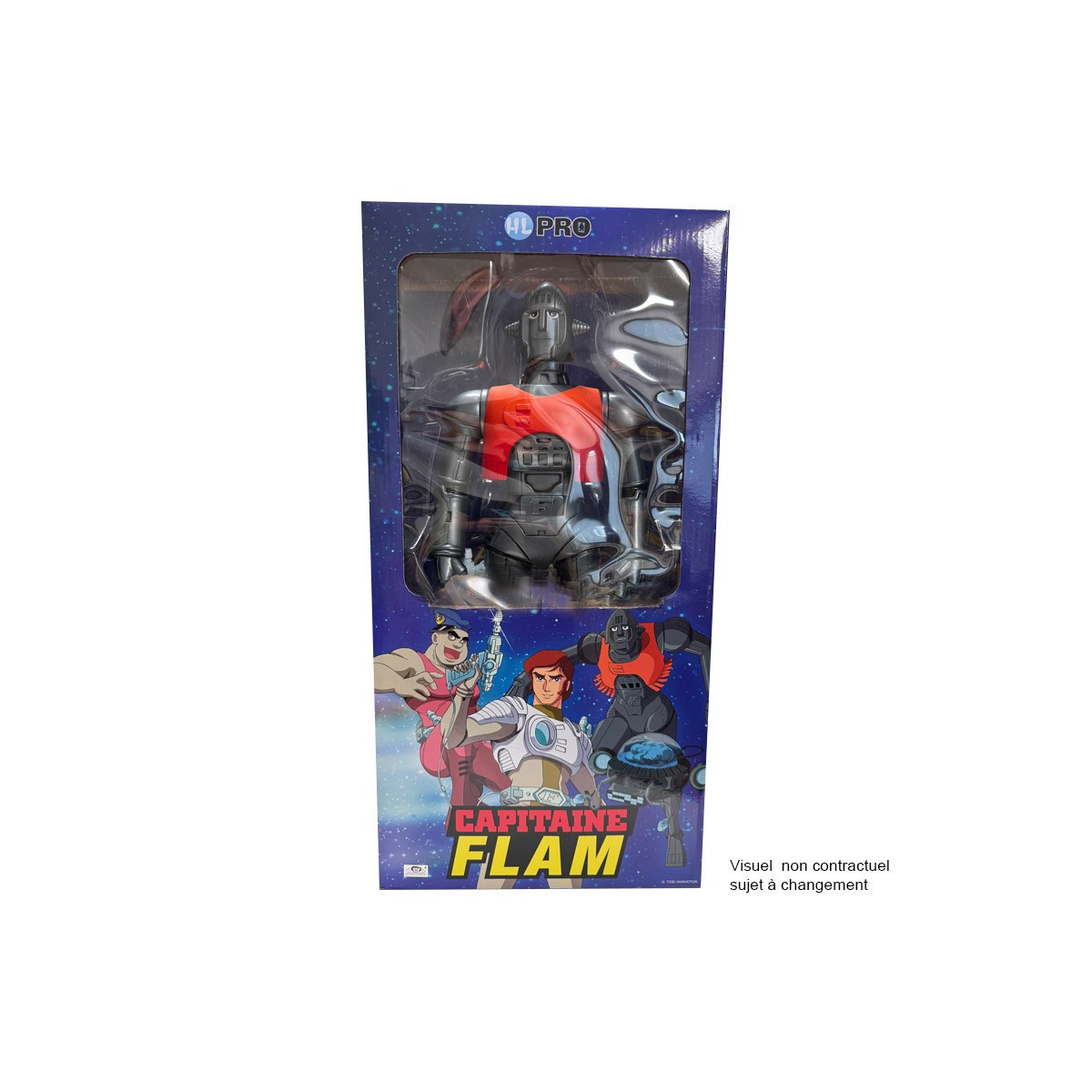 HL PRO - GRAG THE ROBOT 9" Metallic Version - Captain Flam CRAG