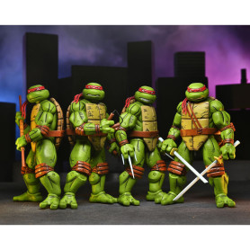 NECA - Mirage Comics - LEONARDO, RAPHAEL, MICHELANGELO & DONATELLO SET - TMNT