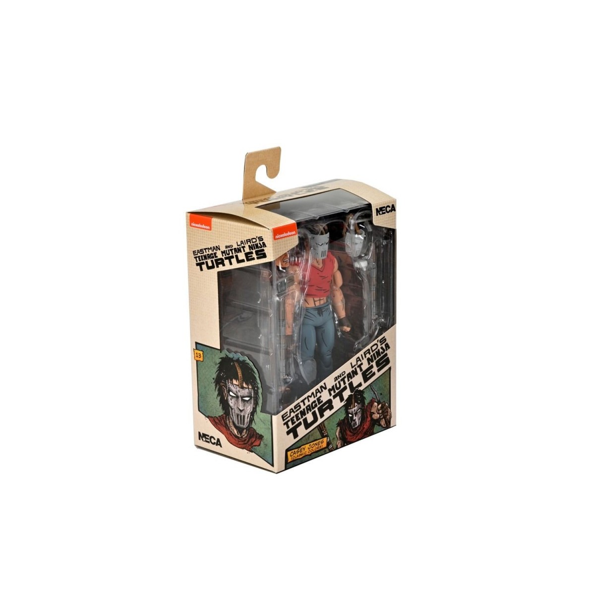 NECA - Mirage Comics Casey Jones in Red Shirt TMNT - Teenage Mutant Ninja Turtles