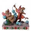 Enesco Disney - Cinderella Jaq and Gus stringing pearls - Tradition by Jim Shore