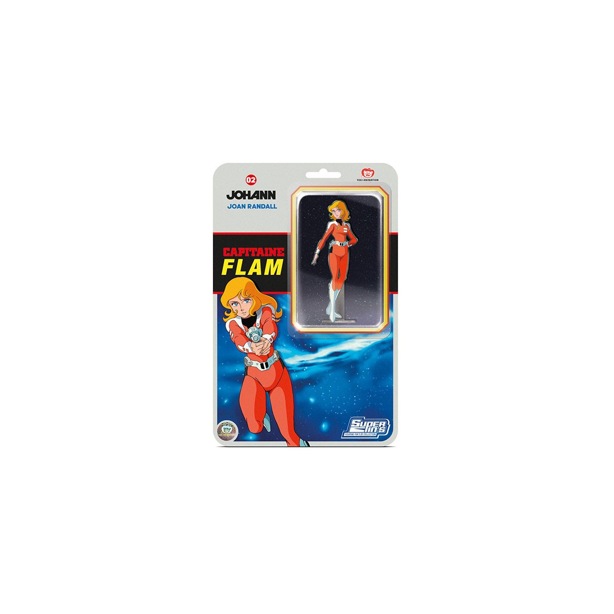 Captain Flam Pin's Blister Card Johann - Johan Randall