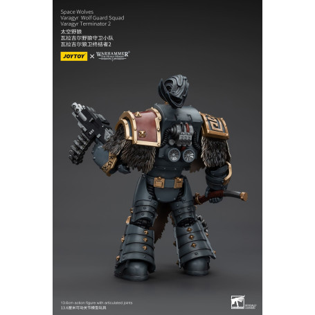 JoyToy Space Marines - Space Wolves - Varagyr Wolf Guard Squad - Varagyr Terminator 2 1/18 - Warhammer 40K