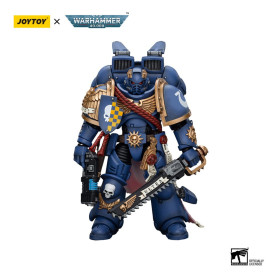 JoyToy - Space Marines - Ultramarines - Captain With Jump Pack 1/18 - Warhammer 40K