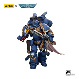JoyToy - Space Marines - Ultramarines - Captain With Jump Pack 1/18 - Warhammer 40K