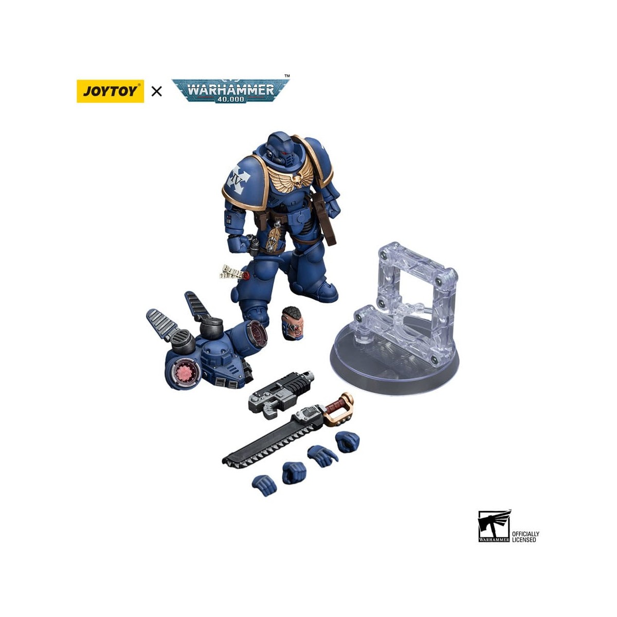 JoyToy - Space Marines - Ultramarines - Jump Pack Intercessor 2 1/18