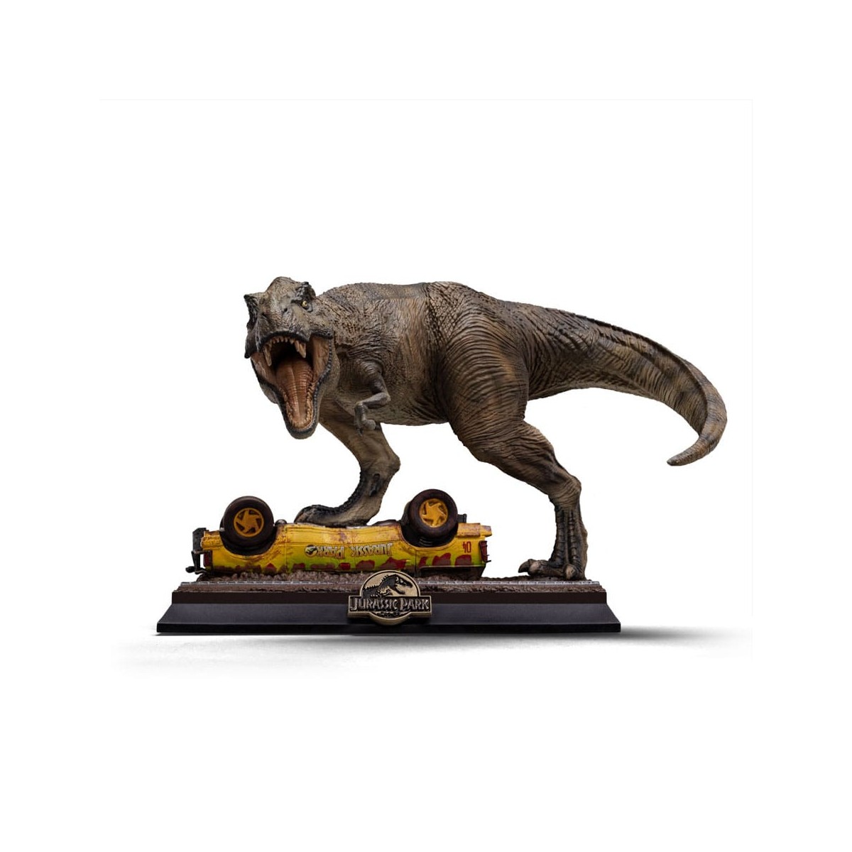 Iron Studios - T-Rex Attack - Jurassic Park Icons
