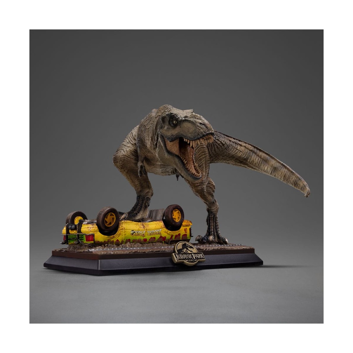 Iron Studios - T-Rex Attack - Jurassic Park Icons