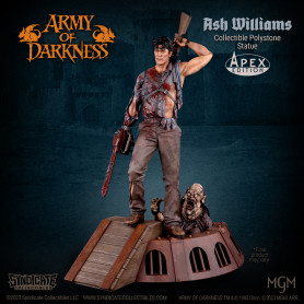 Syndicate Collectibles - Evil Dead Army of Darkness - Ash Williams Premium Statue 1/10 Apex Edition