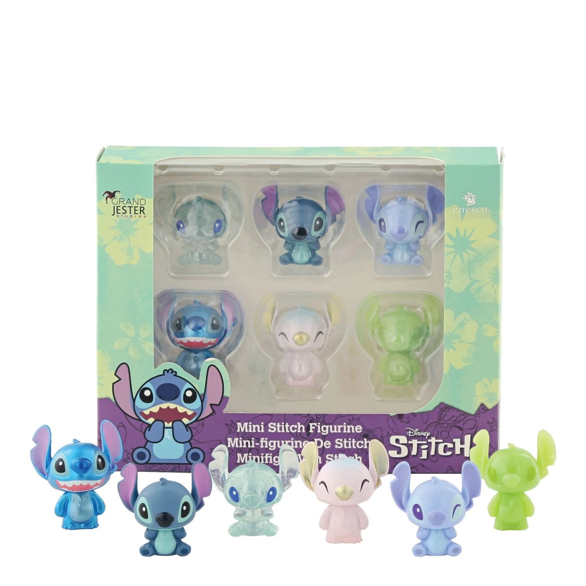 Disney Grand Jester Studio - Set of 6 Stitch Mini Figures
