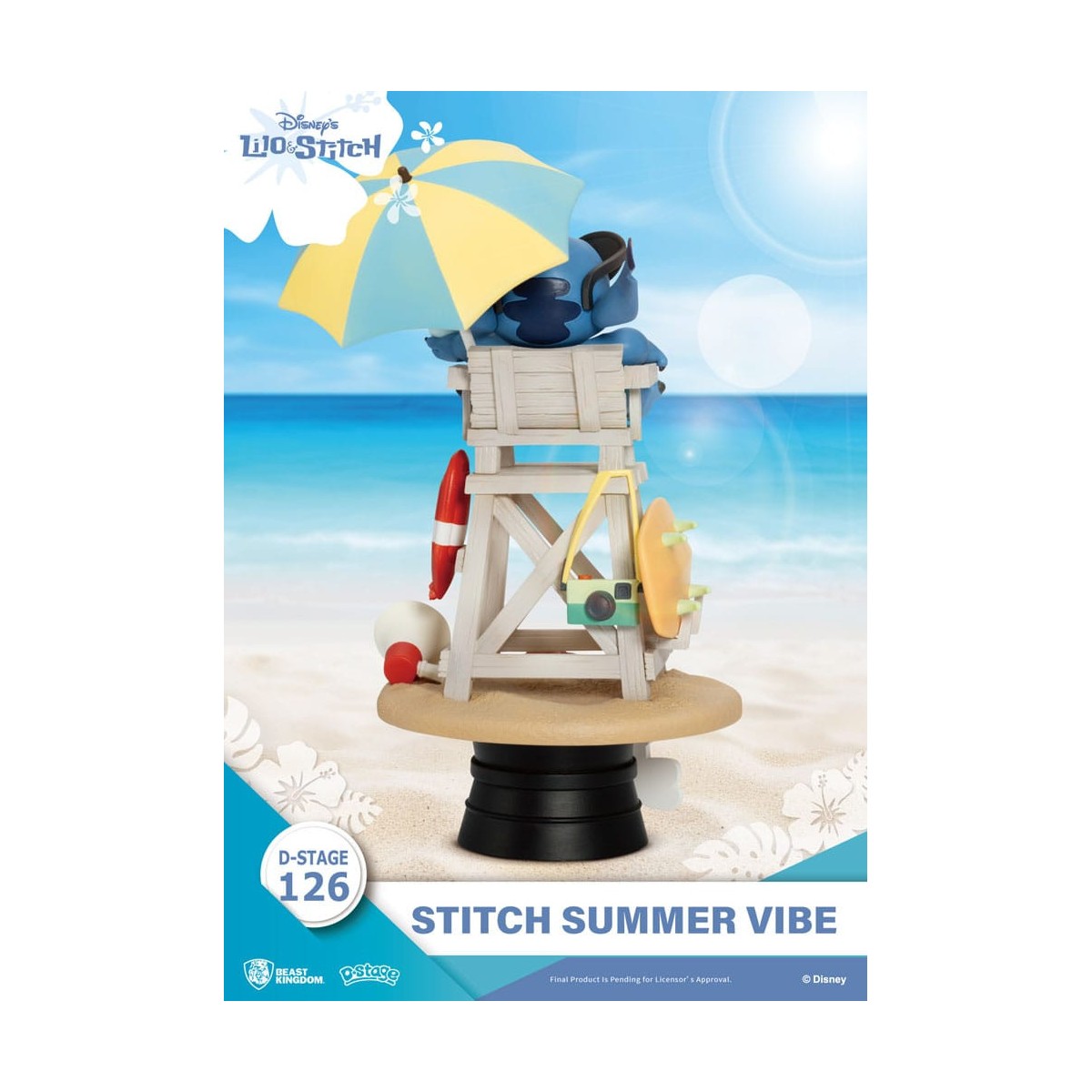 Beast Kingdom Disney Lilo & Stitch - Stitch Summer Vibe - D-Stage 
