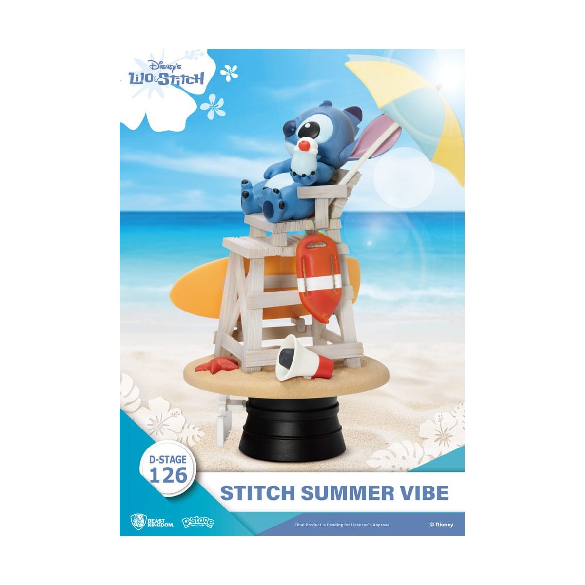 Beast Kingdom Disney Lilo & Stitch - Stitch Summer Vibe - D-Stage 