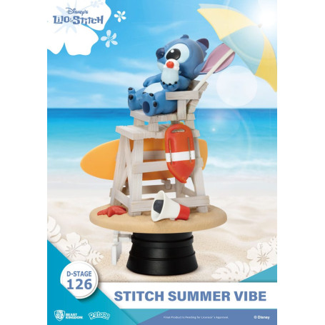 Beast Kingdom Disney Lilo & Stitch - Stitch Summer Vibe - D-Stage 