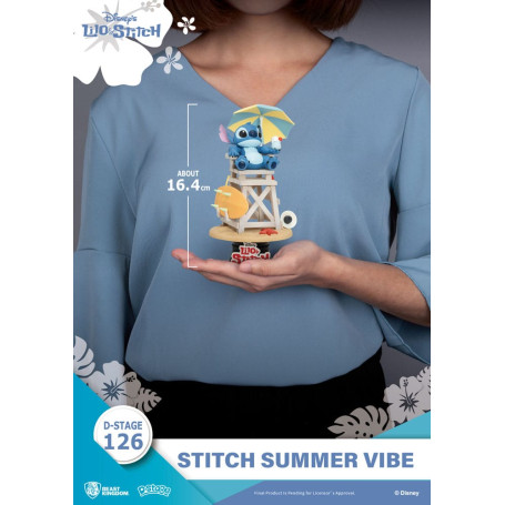 Beast Kingdom Disney Lilo & Stitch - Stitch Summer Vibe - D-Stage 
