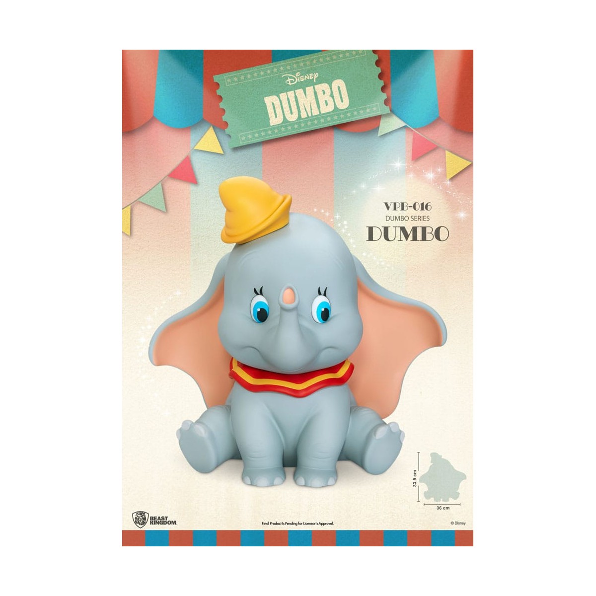 Beast Kingdom Disney - DUMBO giant money box