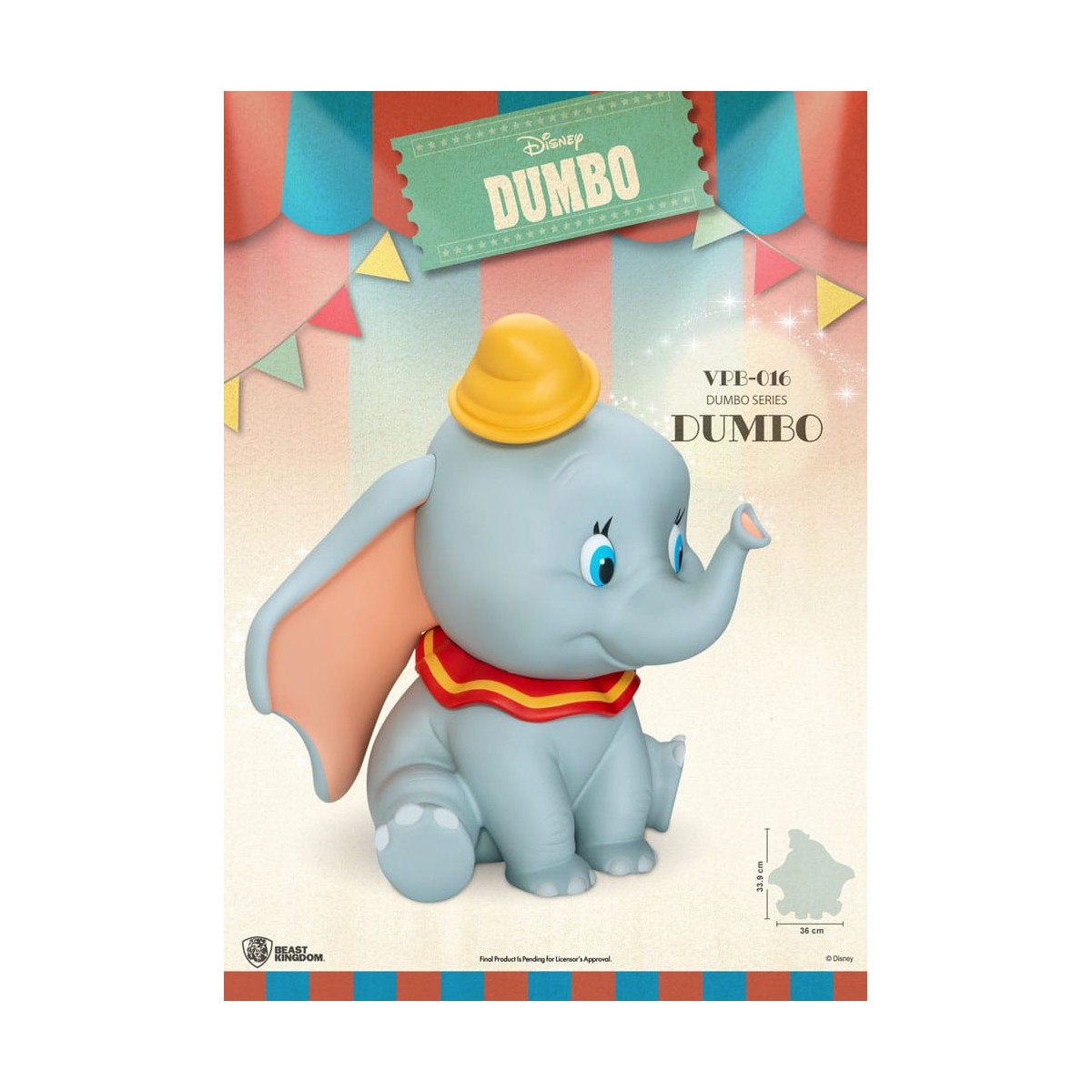 Beast Kingdom Disney - DUMBO giant money box
