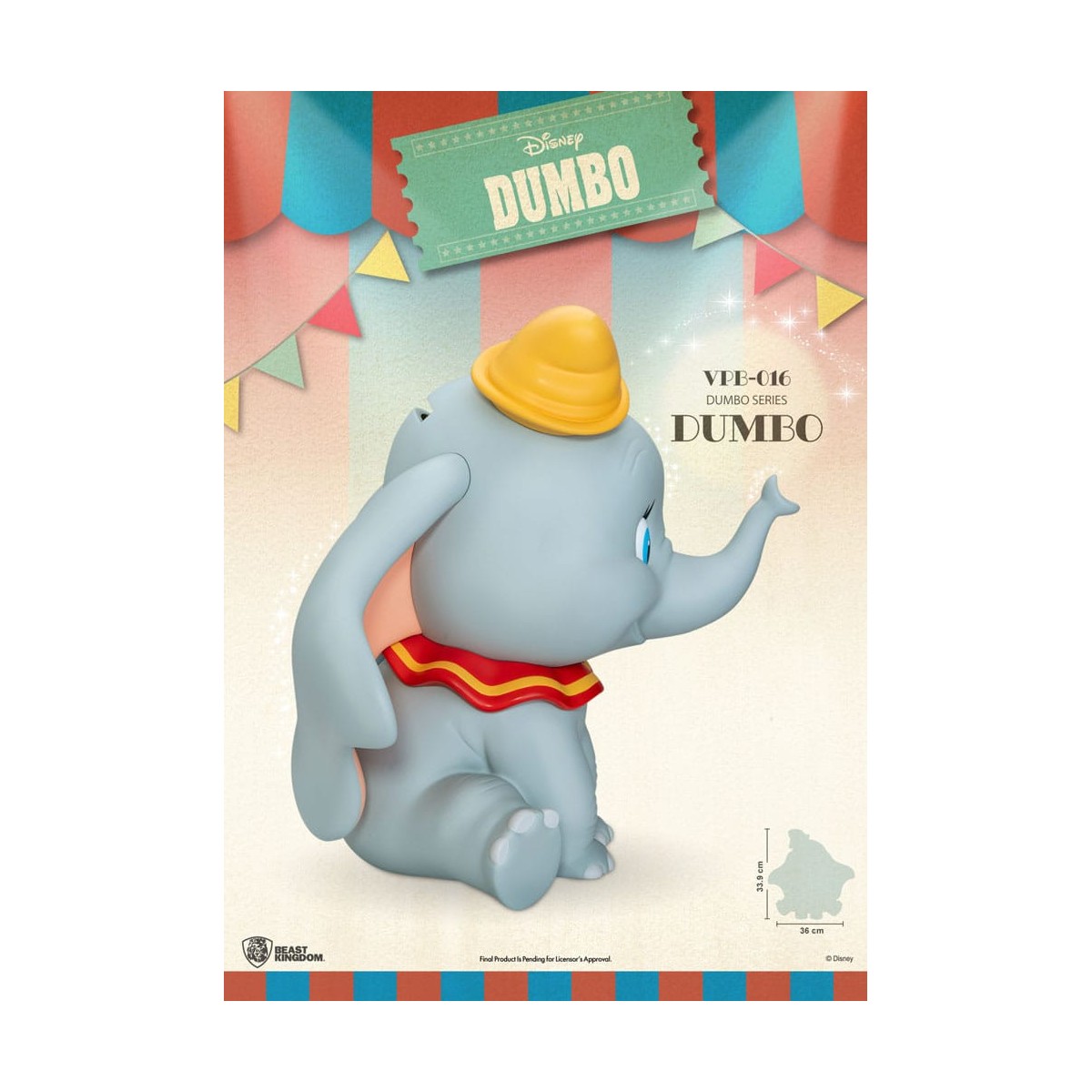 Beast Kingdom Disney - DUMBO giant money box