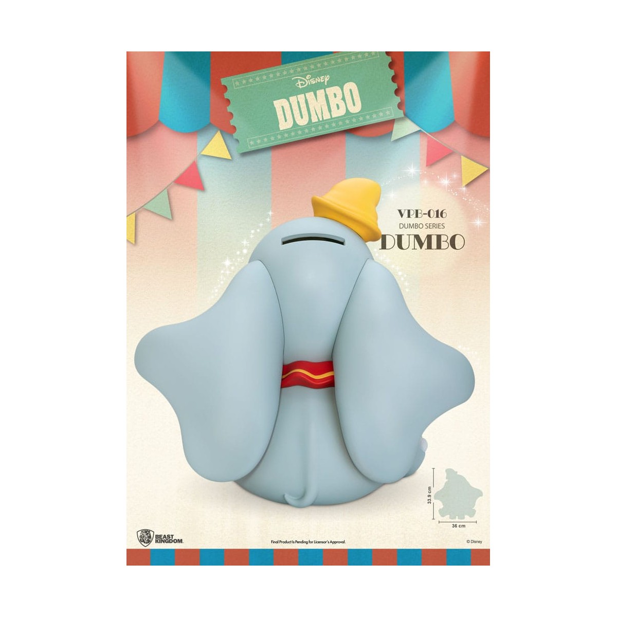 Beast Kingdom Disney - DUMBO giant money box